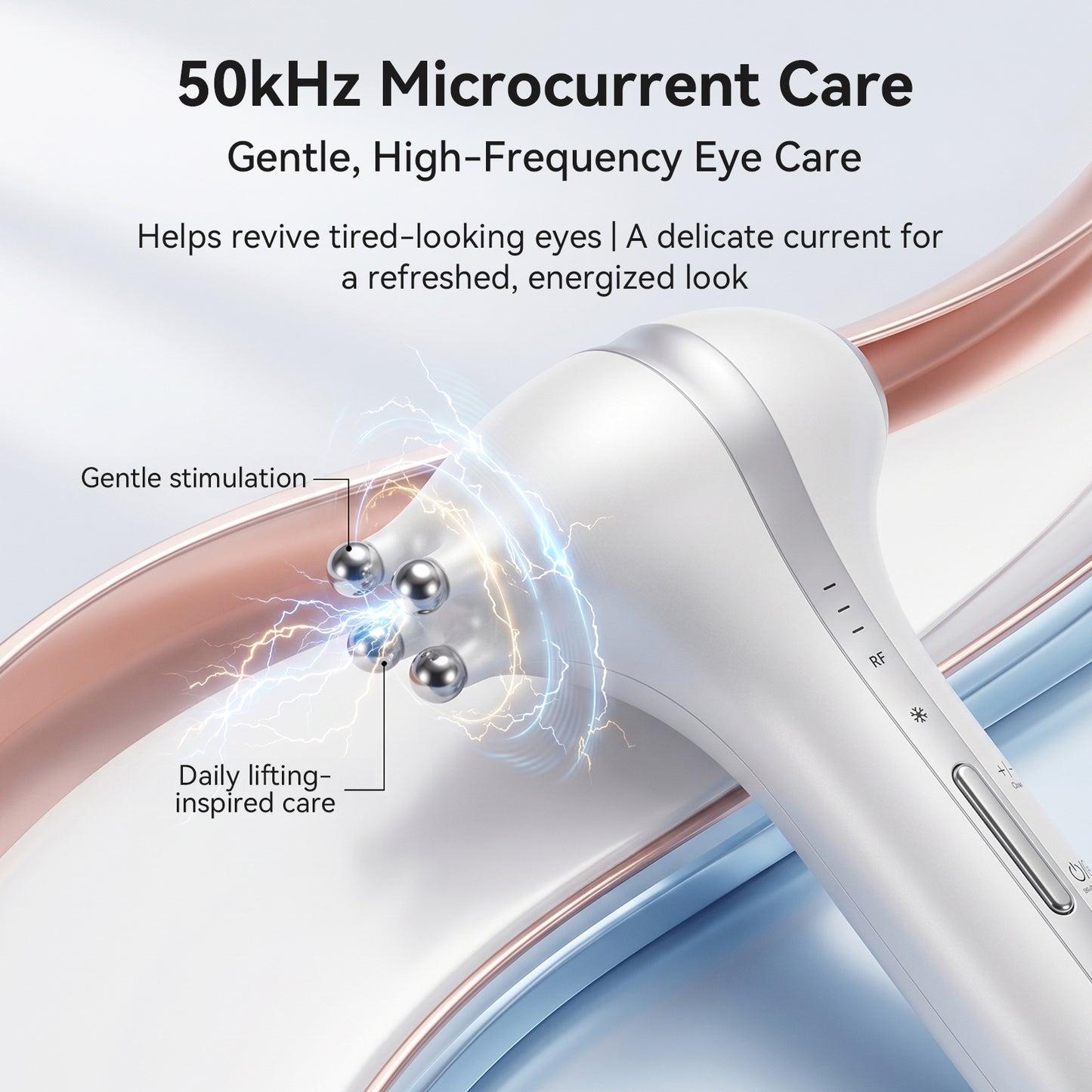 3-Mode EMS/RF/Red Light Eye Massage Wand