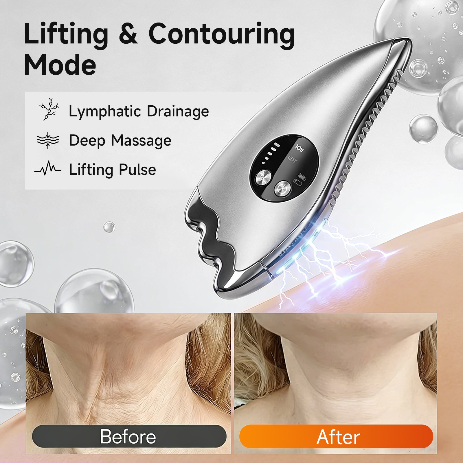Electric Gua Sha with Microcurrent & Heated