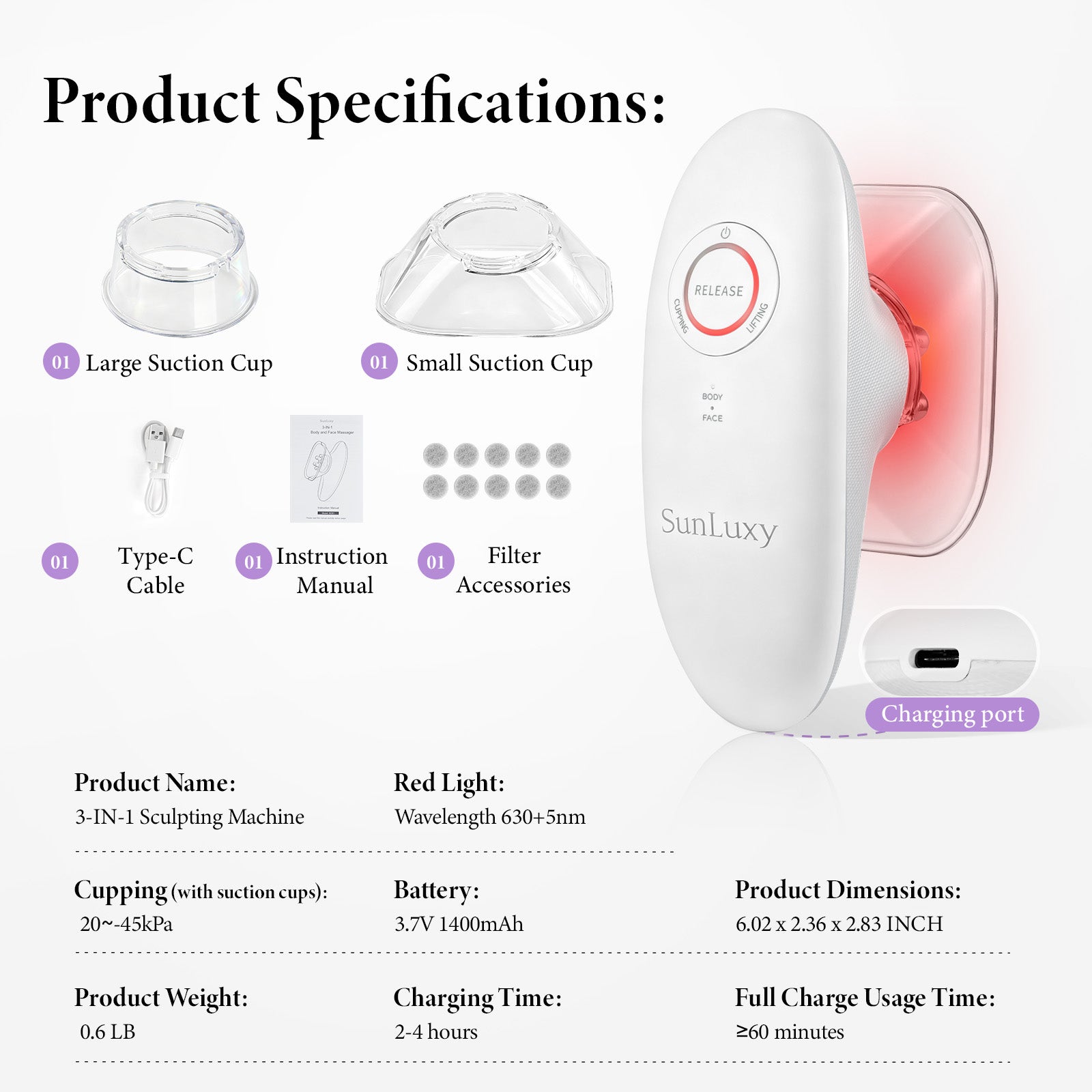 3-in-1 Adjustable Body Sculpting Machine